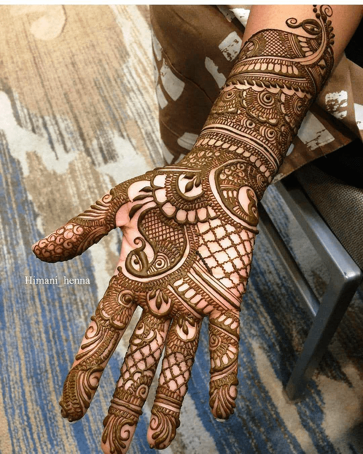 Dazzling Orlando Henna Design