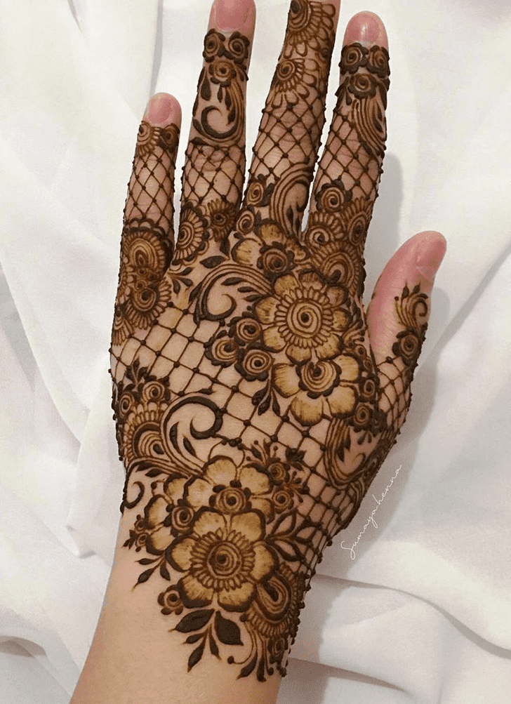 Elegant Orlando Henna Design