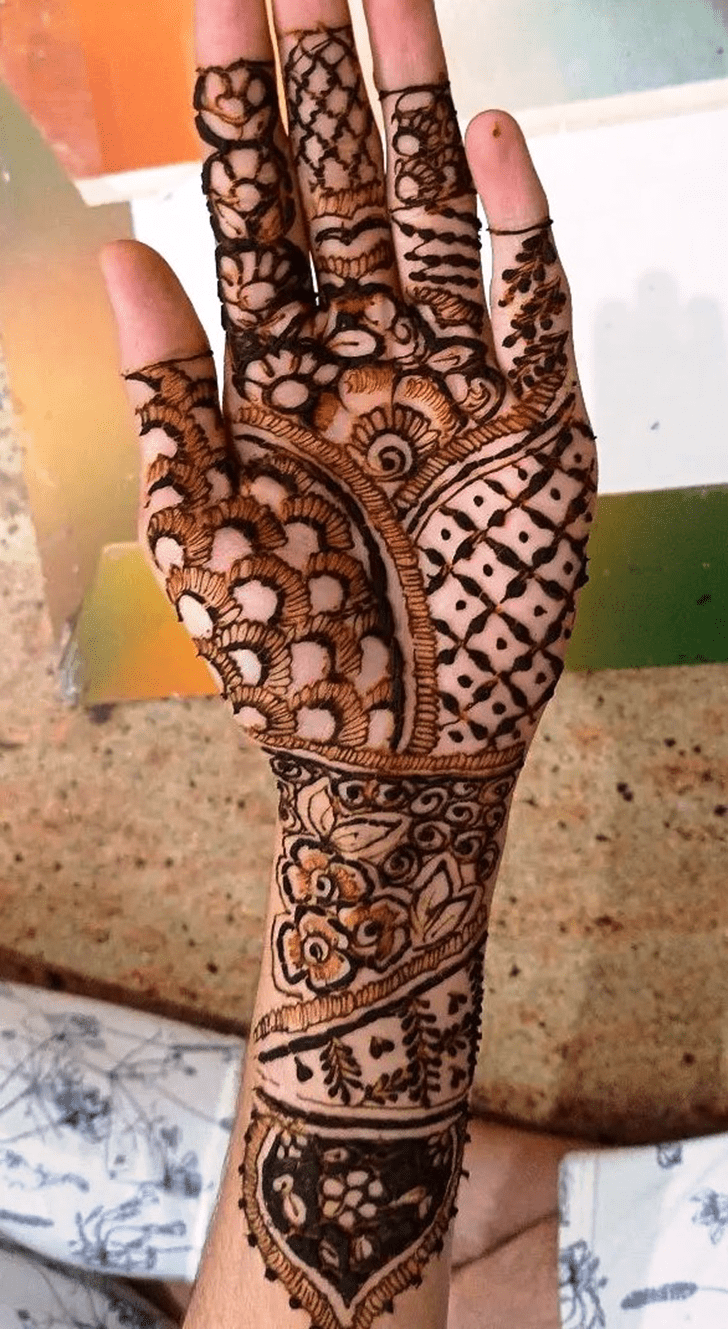 Captivating Osaka Henna Design