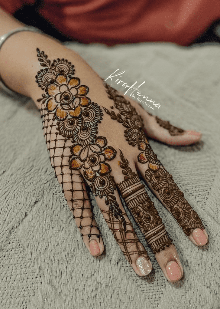 Ravishing Oslo Henna Design