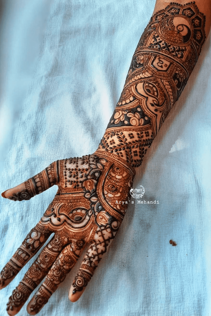 Angelic Outstanding Henna Design