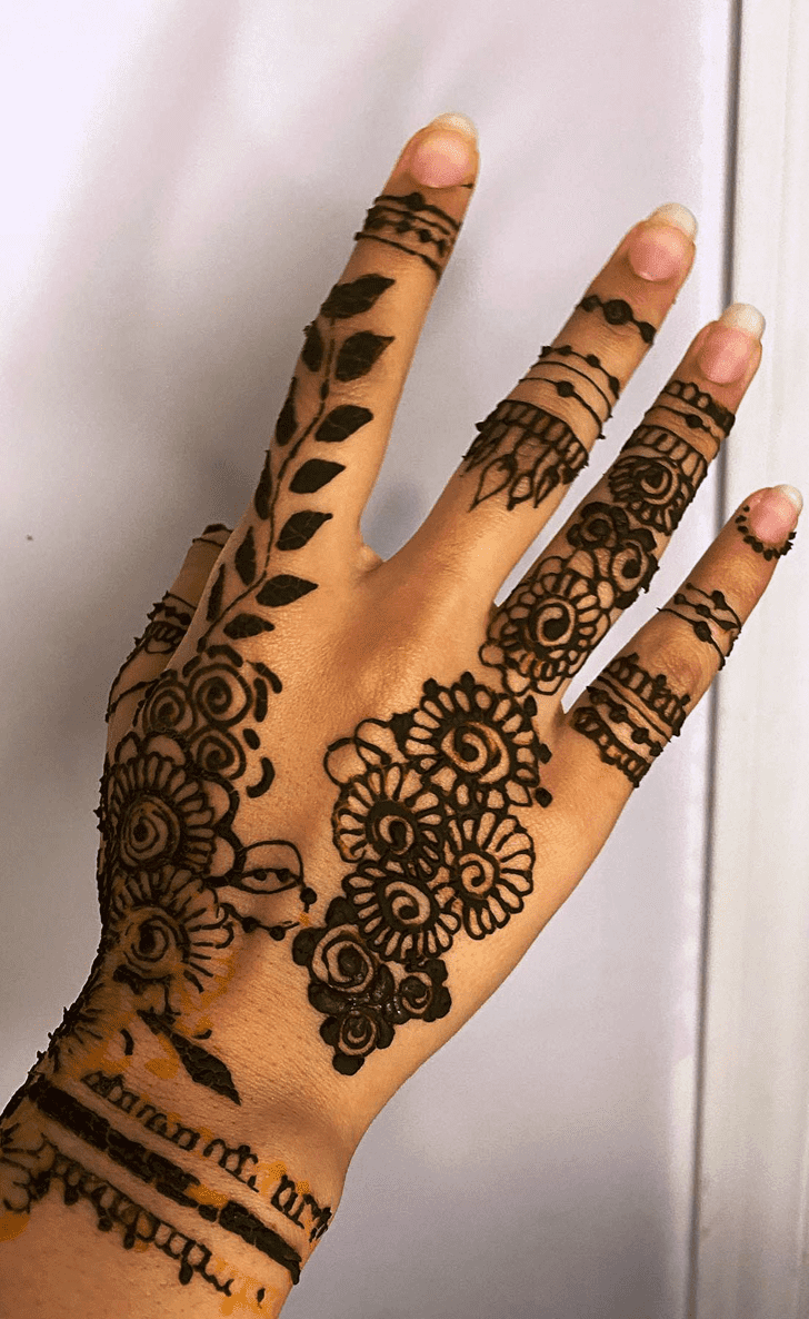 Gorgeous Pahalgam Henna Design