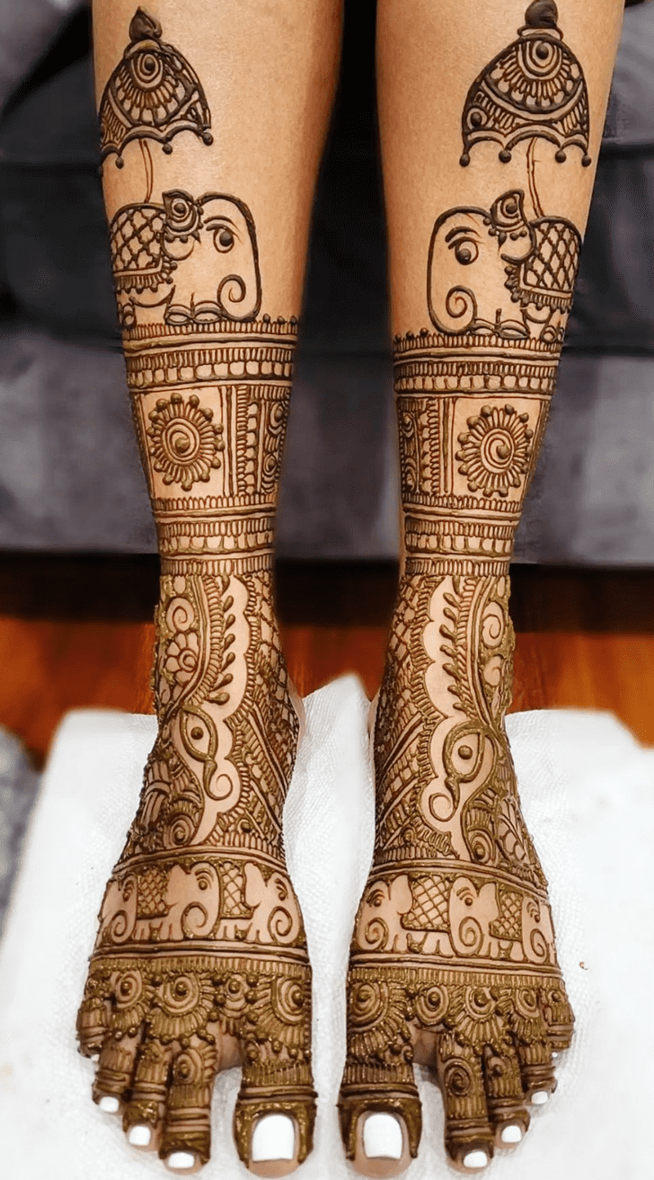 Ravishing Pahalgam Henna Design