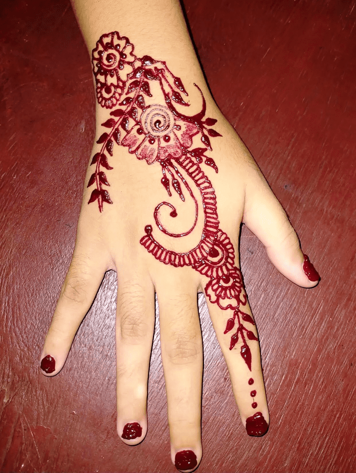 Superb Pahalgam Henna Design