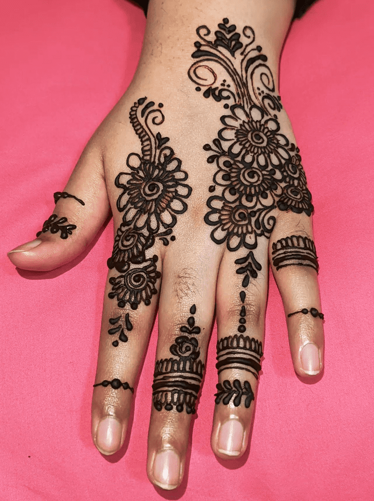 Wonderful Pahalgam Mehndi Design