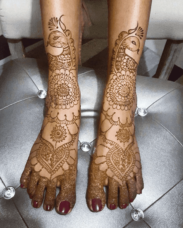 Lovely Pakistani Mehndi Design