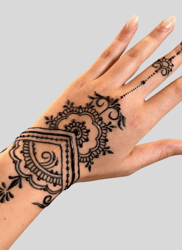 Admirable Party Mehndi Design