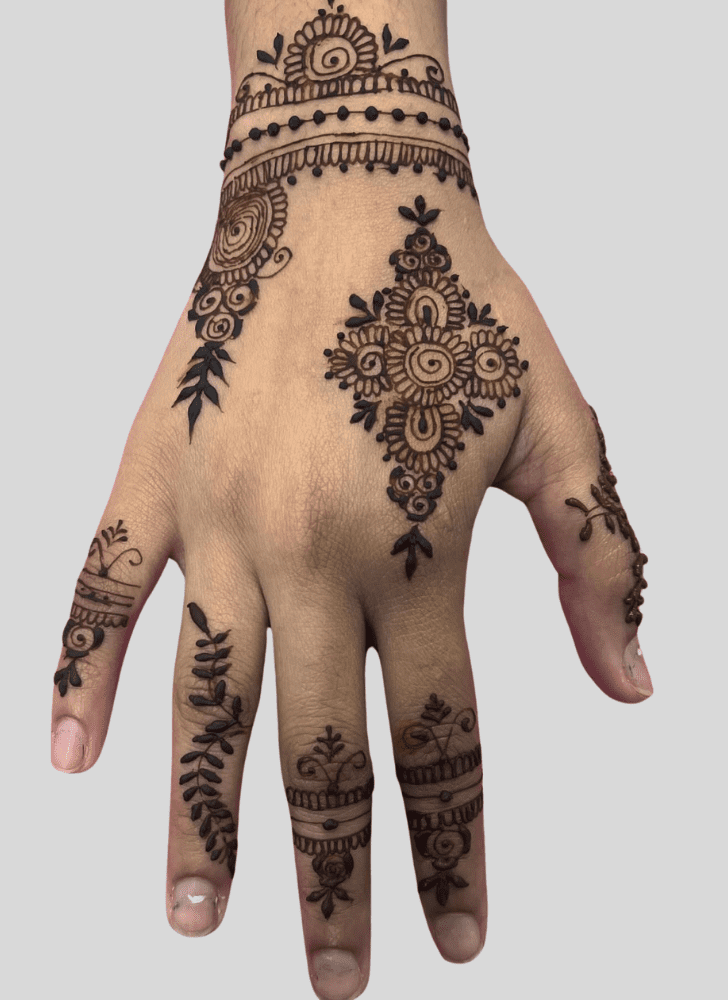 Appealing Party Henna Design