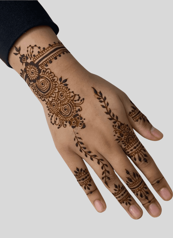 Captivating Party Henna Design