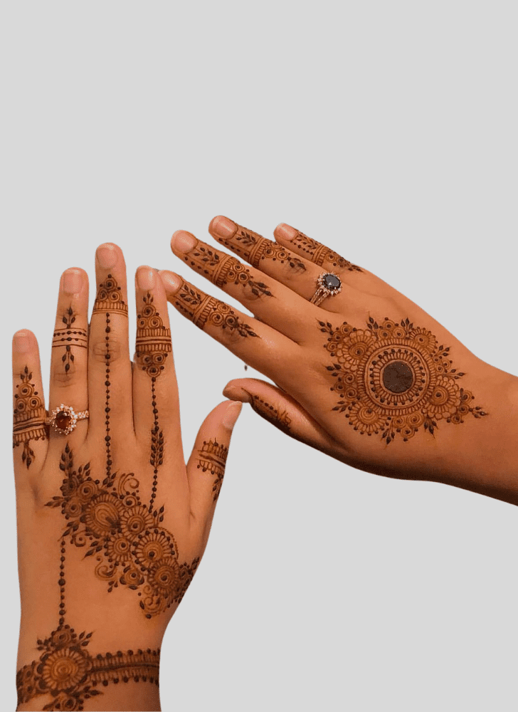 Classy Party Henna Design