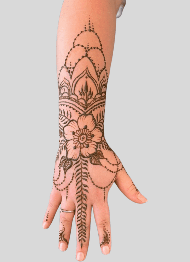 Comely Party Henna Design