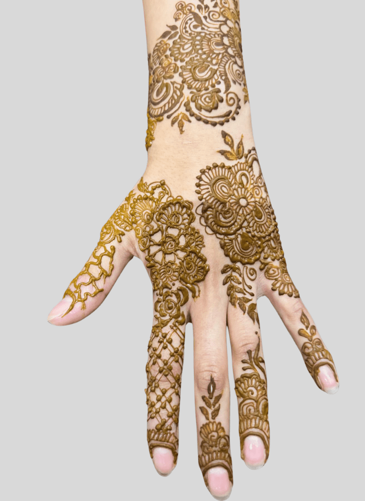 Dazzling Party Henna Design