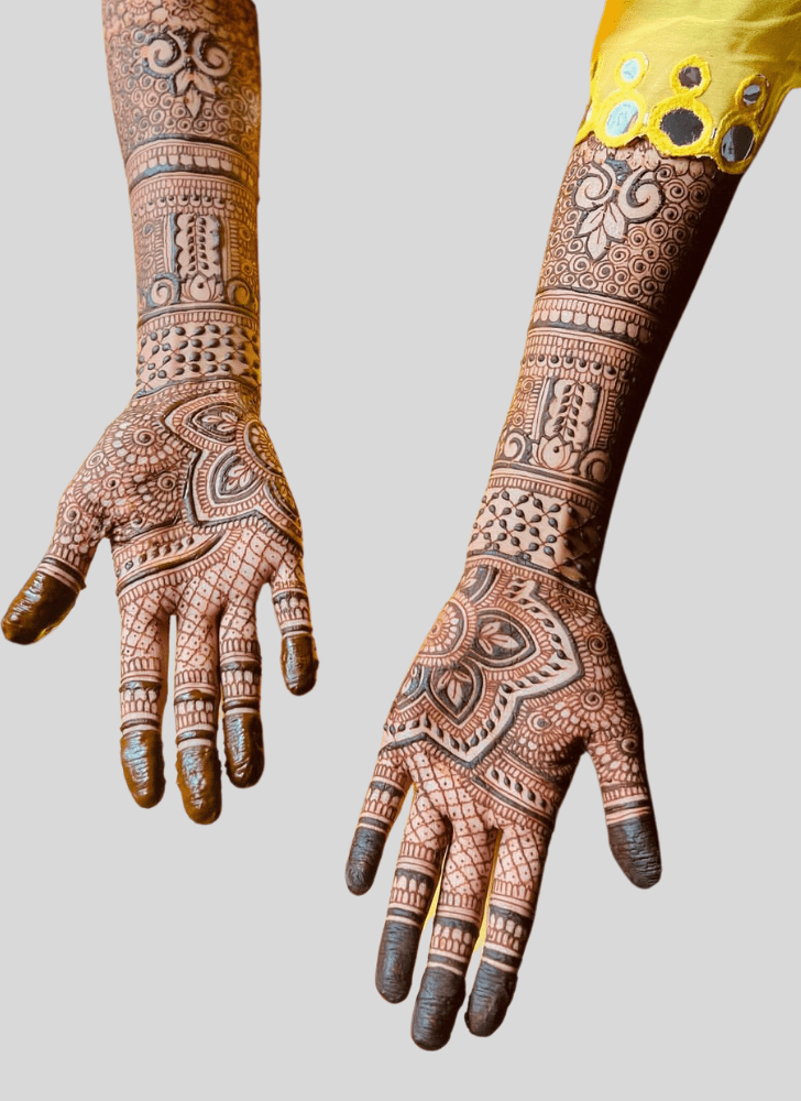 Elegant Party Henna Design