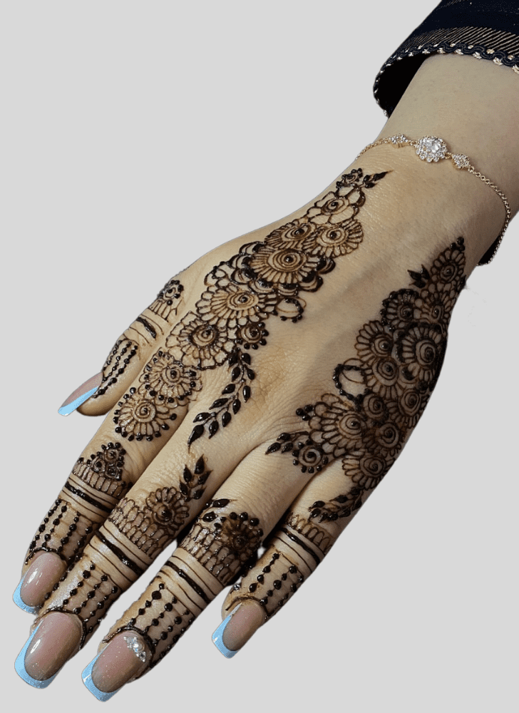 Fascinating Party Henna Design