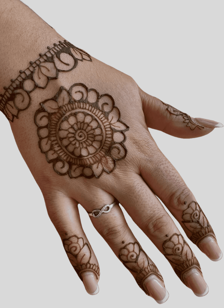 Fine Party Henna Design