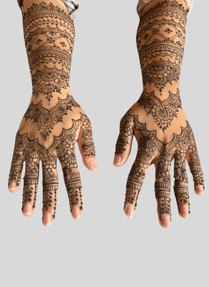 Gorgeous Party Henna Design