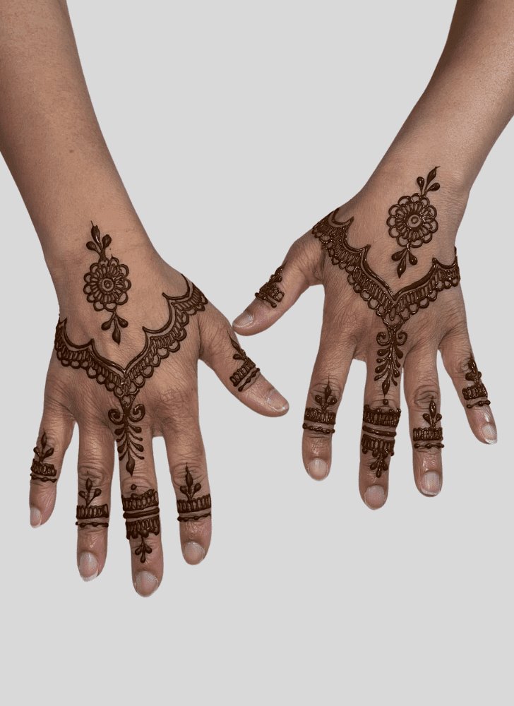 Inviting Party Henna Design