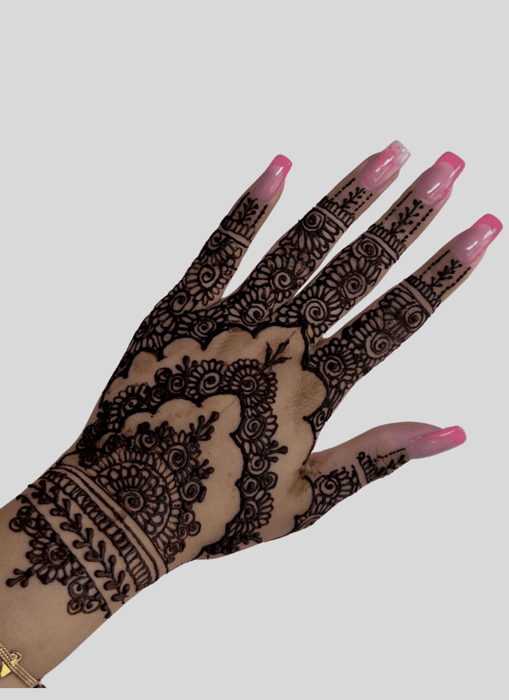 Splendid Party Henna Design