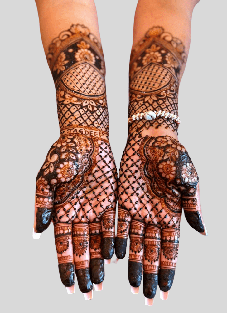 Adorable Pattern Henna Design