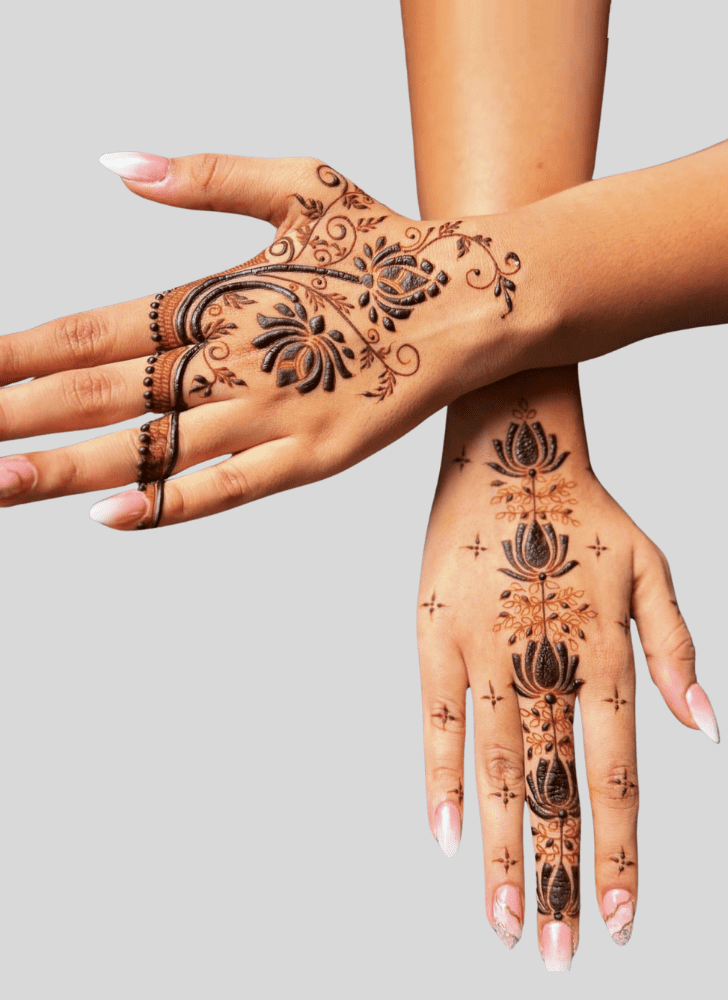 Beauteous Pattern Henna Design