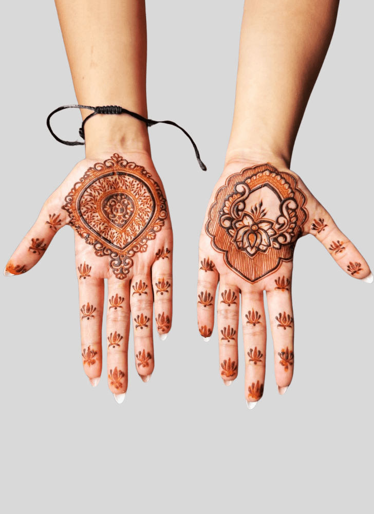 Bewitching Pattern Henna Design