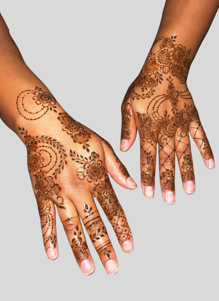 Captivating Pattern Henna Design