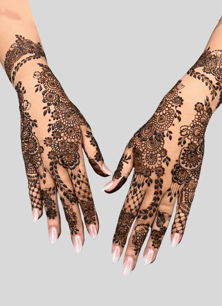 Charming Pattern Henna Design