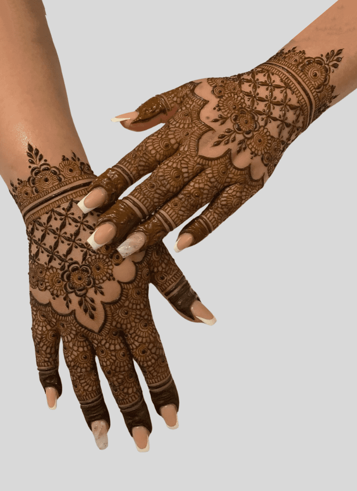 Delightful Pattern Henna Design