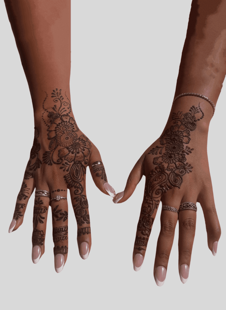 Arm Pattern Henna Design