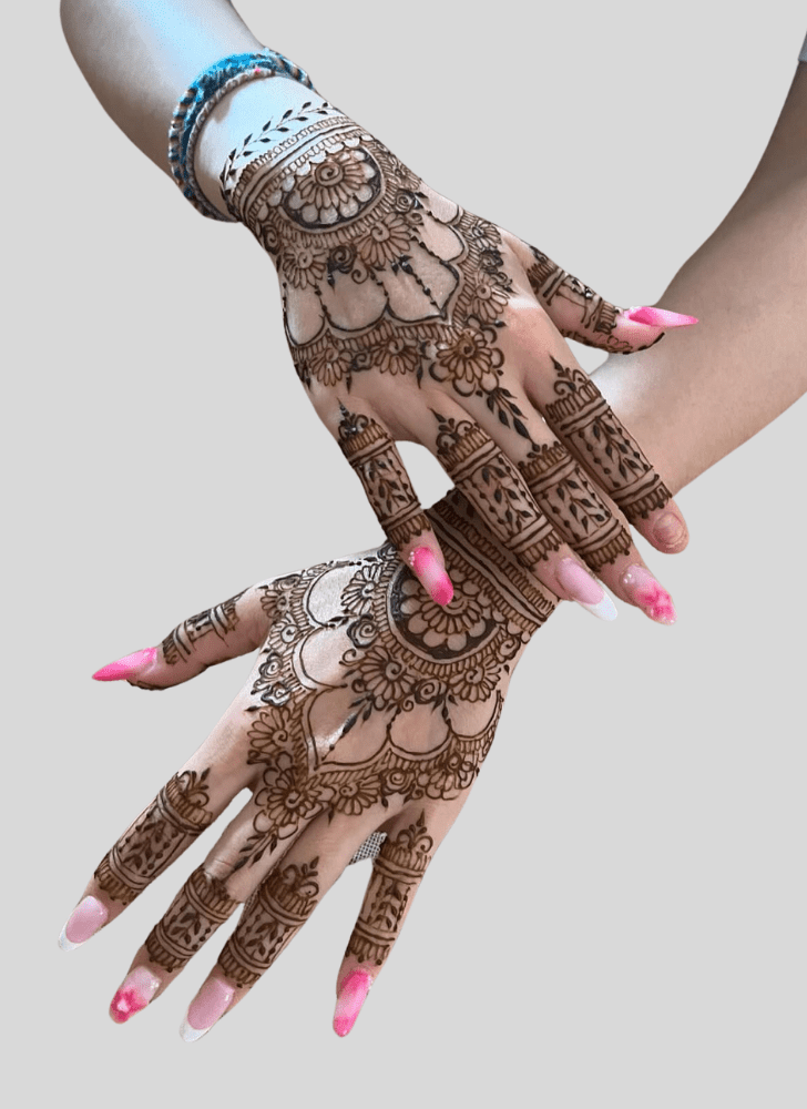 Elegant Pattern Henna Design