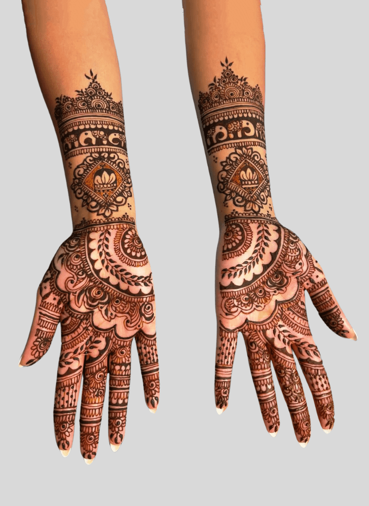 Enticing Pattern Henna Design