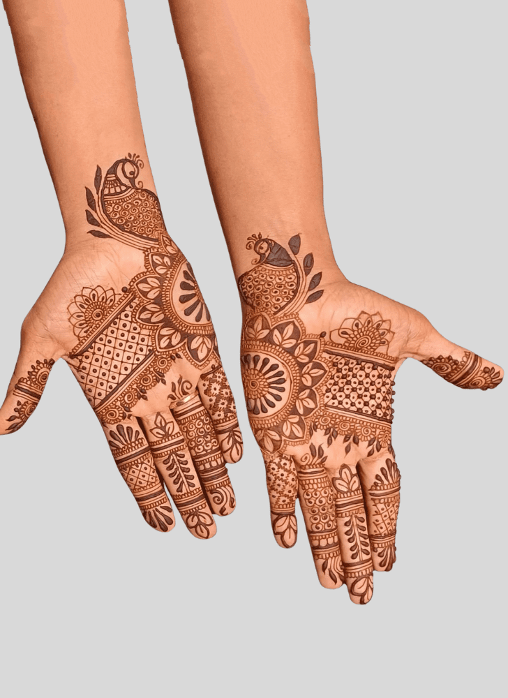 Fine Pattern Henna Design