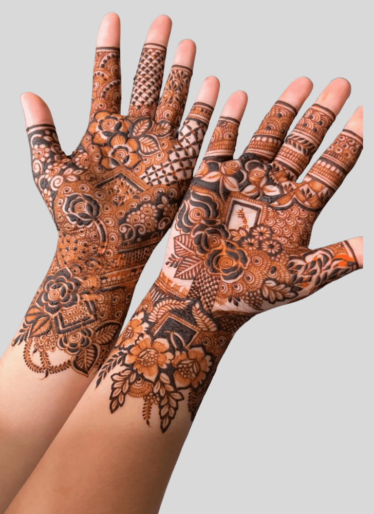 Gorgeous Pattern Henna Design