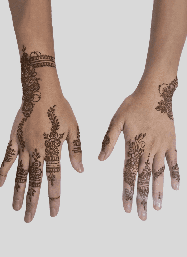 Graceful Pattern Henna Design