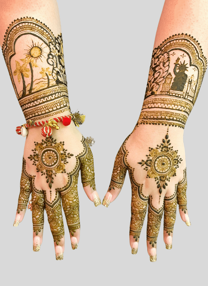 Grand Pattern Henna Design