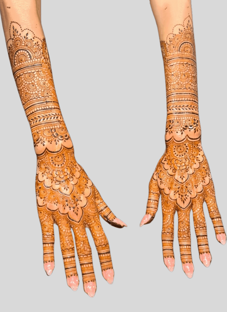 Pleasing Pattern Henna Design