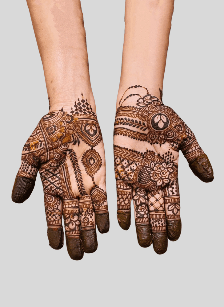 Radiant Pattern Henna Design