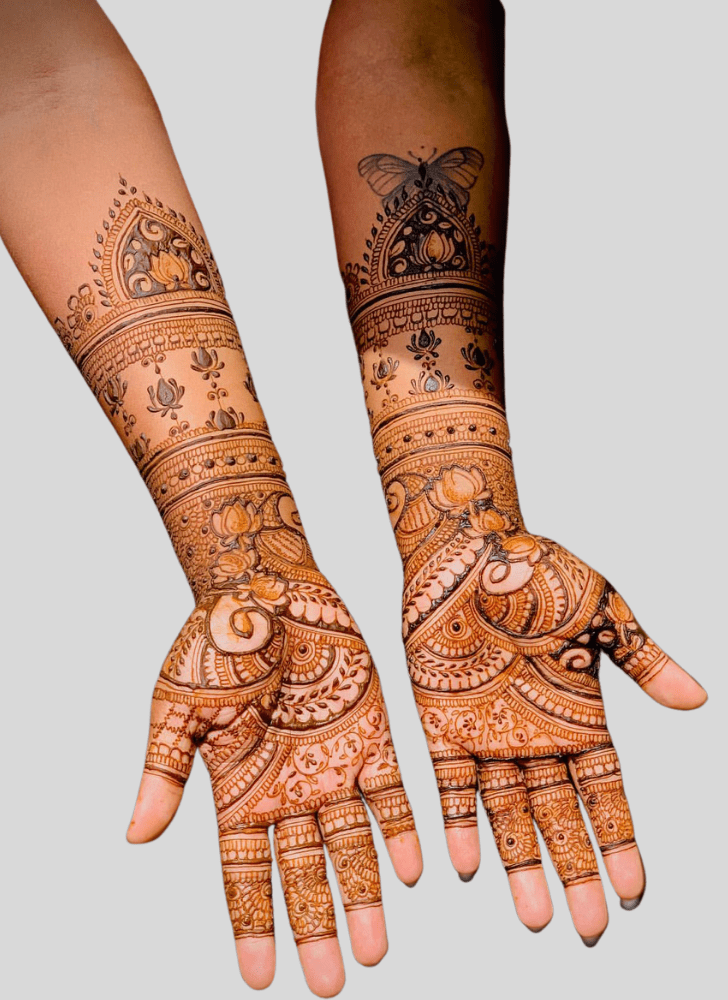 Resplendent Pattern Henna Design