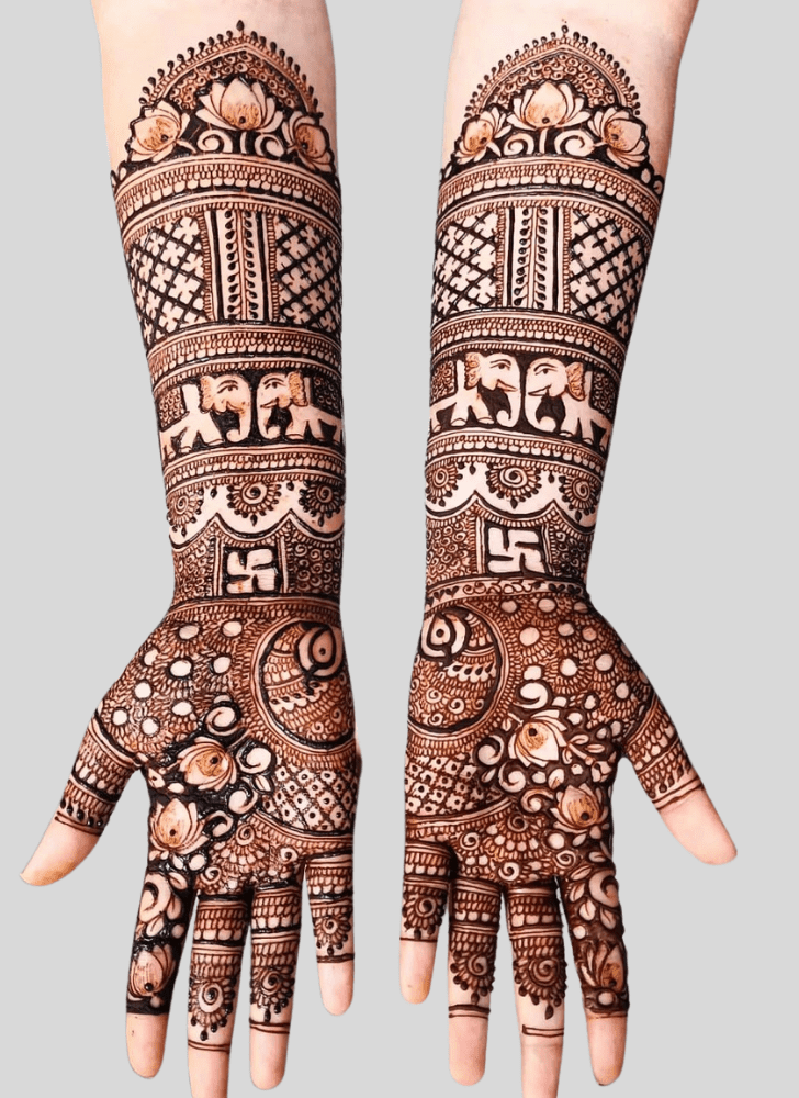 Alluring Patterns Henna Design