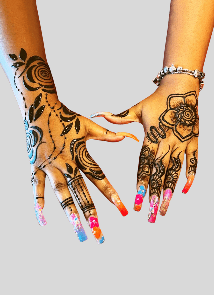 Bewitching Patterns Henna Design