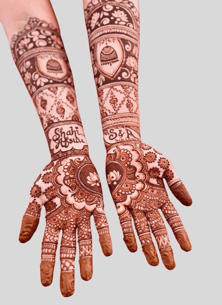 Dazzling Patterns Henna Design