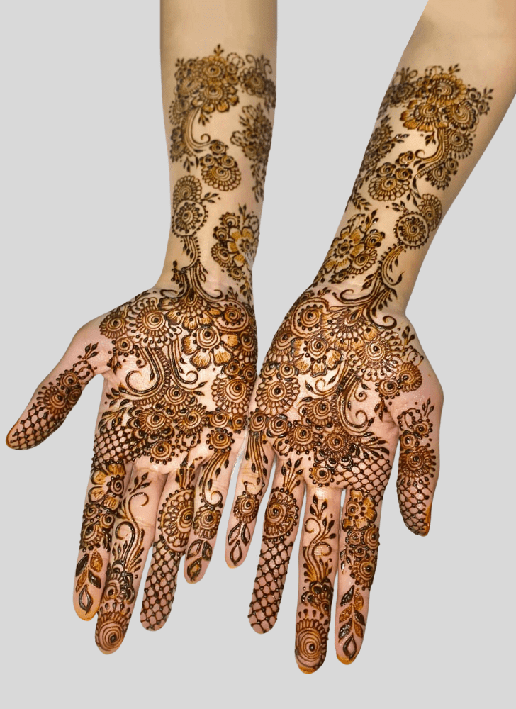 Delicate Patterns Henna Design