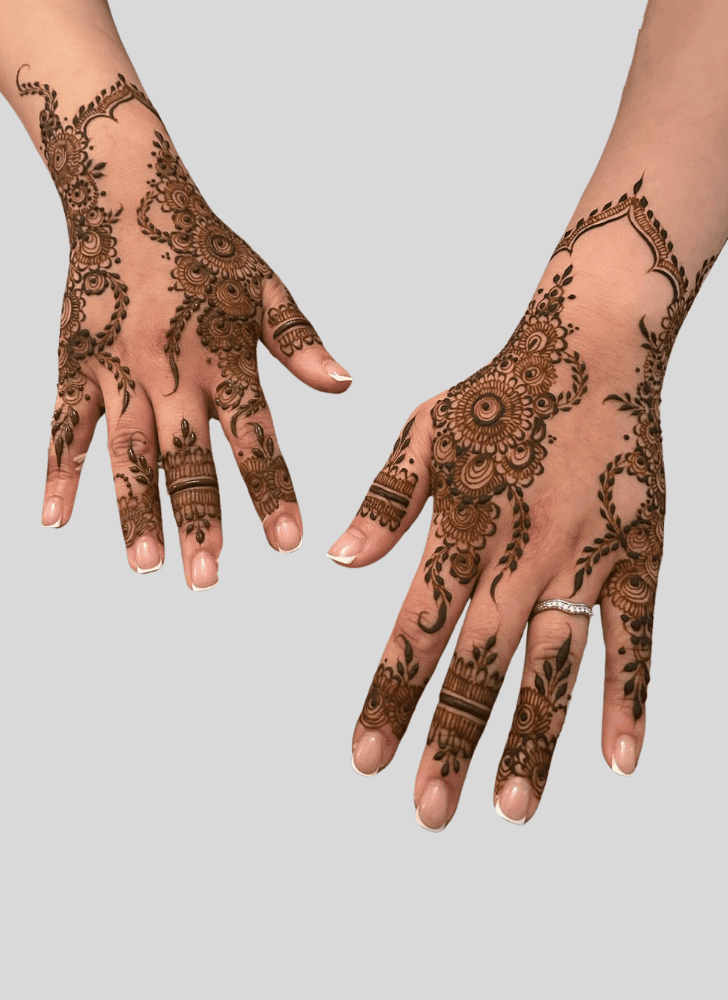 Enthralling Patterns Henna Design