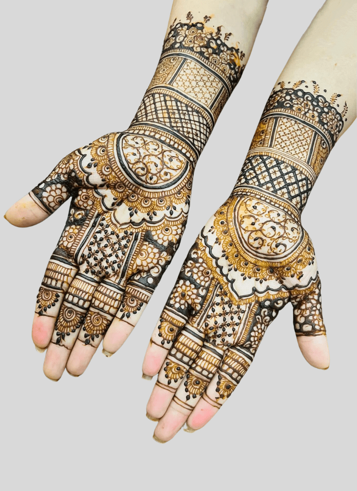 Magnetic Patterns Henna Design