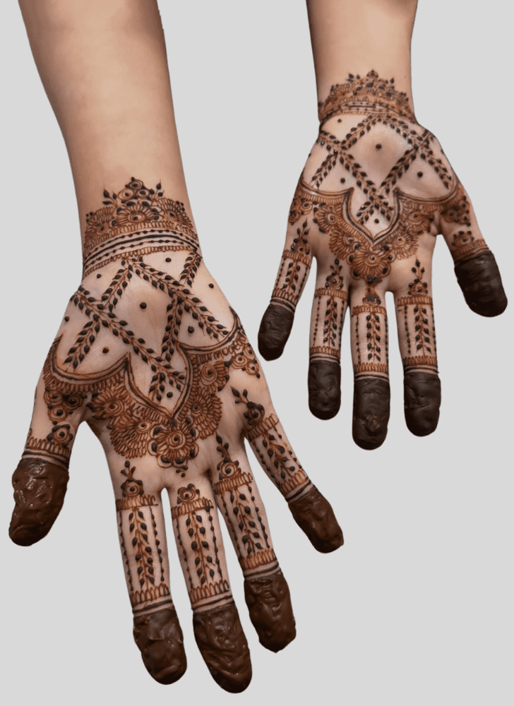 Refined Patterns Henna Design