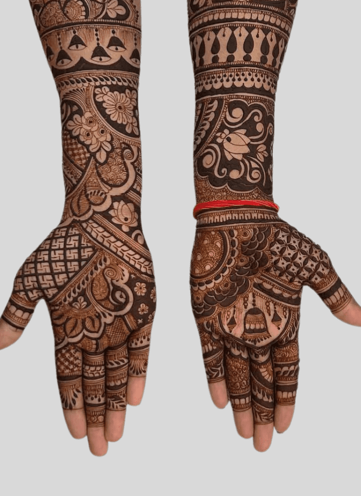 Resplendent Patterns Henna Design