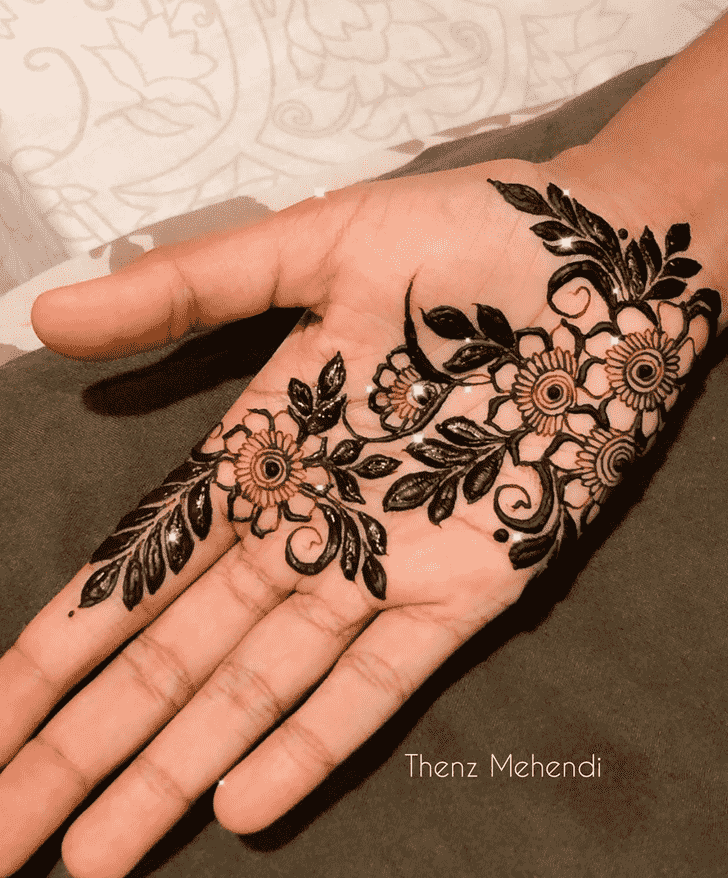 Beauteous Pennsylvania Henna Design