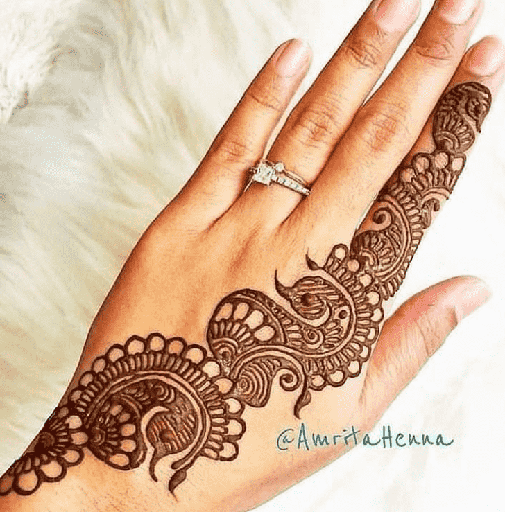 Dazzling Pennsylvania Henna Design