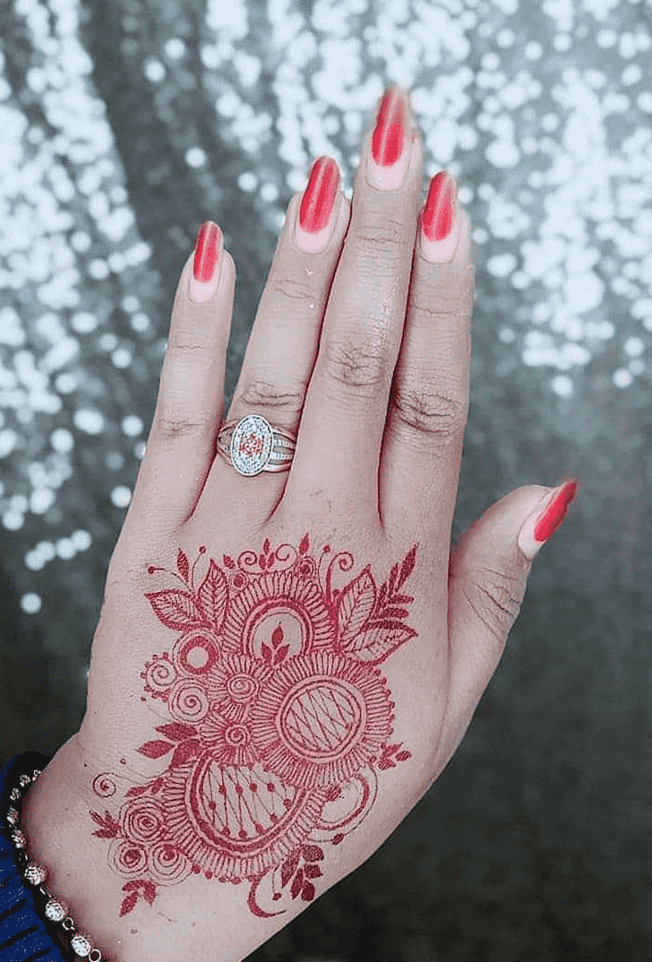 Elegant Pennsylvania Henna Design