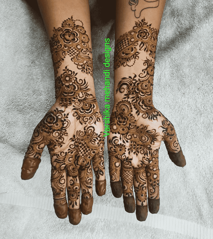 Graceful Pennsylvania Henna Design